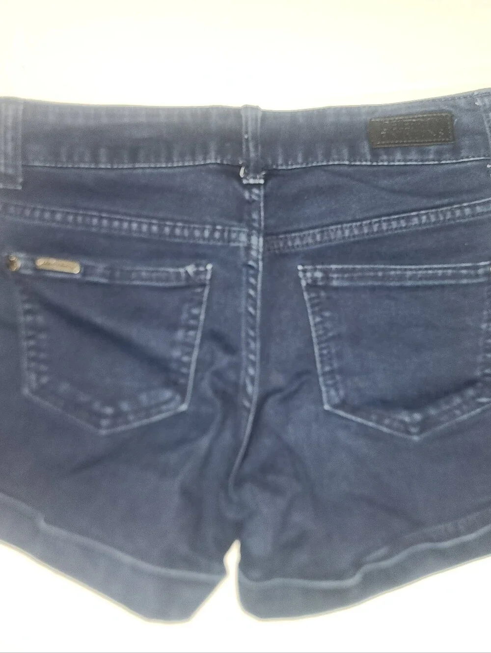 Celebrity Pink Dark Blue Denim Shorts